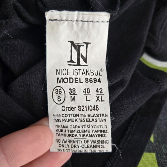 Nice Istanbul womens EU 36 US Small beaded vision of the future shirt - Picture 5 of 10